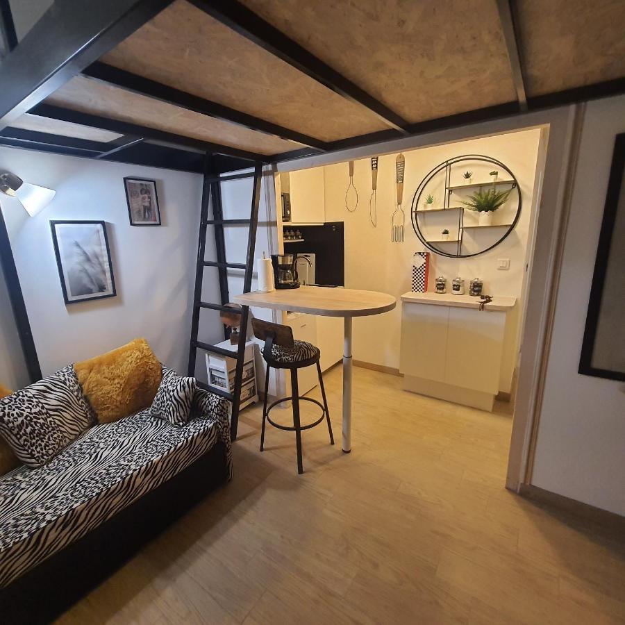 Studio- Nice Mont Boron, Piscine Sur La Residence Dış mekan fotoğraf